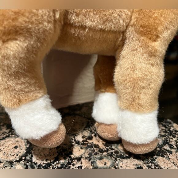Aurora Palomino Horse 11" Stuffed Animal Plush - Picture 7 of 9
